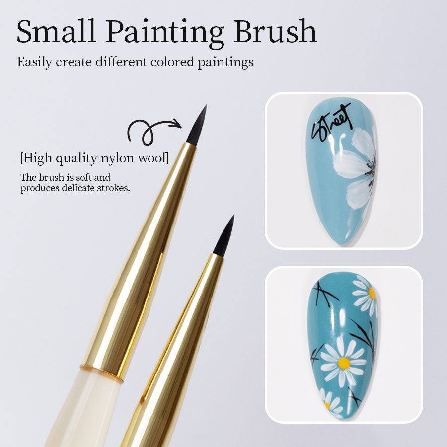 Nail Art One Stroke - Pincel de Arte de Uñas Ultrafino