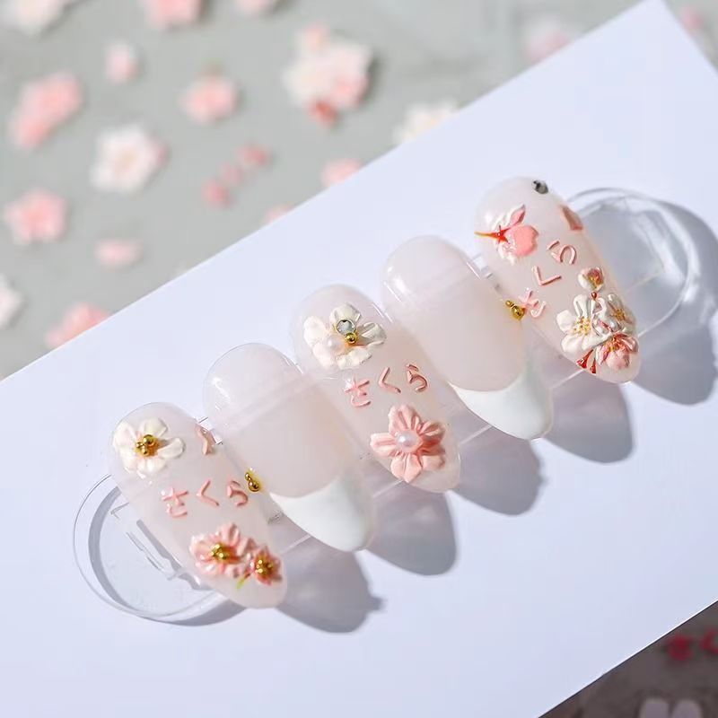 Nail Art Viral - Pegatinas Virales Florales de Abeja para