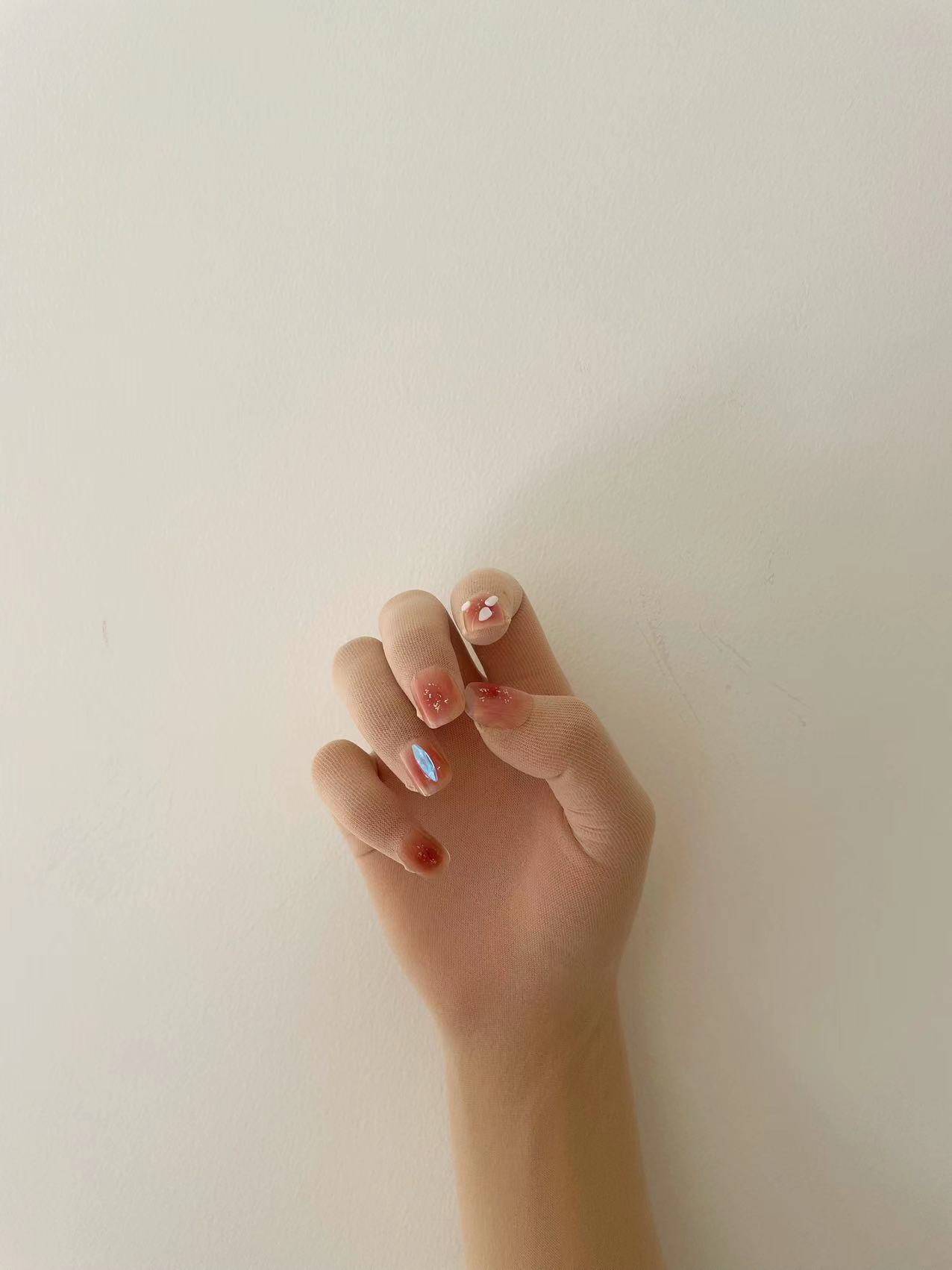 Nail Art Queen - 1 par de medias de protección