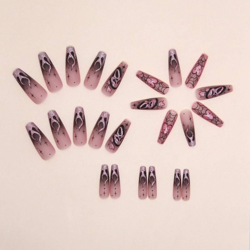 24 Uñas Postizas con Lentejuel - Nail Art Gliter reseña y precio