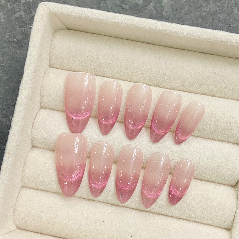 Uñas postizas hechas a mano, U - Nail Art French reseña y precio