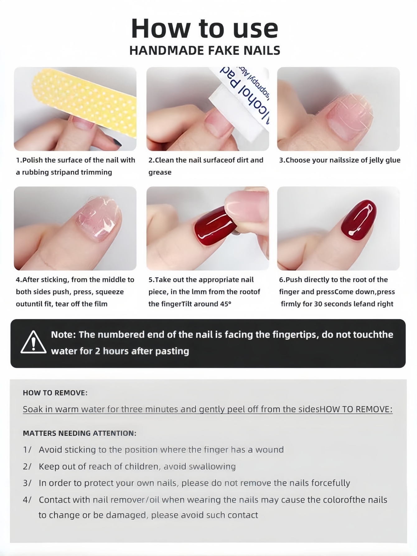 10 Uñas Postizas Ovaladas Medi - Nail Art Oval reseña y precio