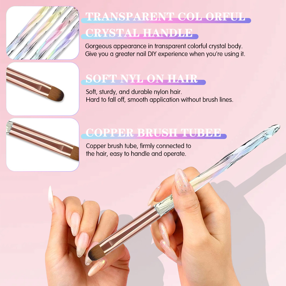 Pincel para Diseño de Uñas, He - Nail Art Viral reseña y precio