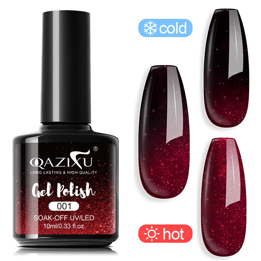 Esmalte de uñas de Gel térmico - Nail Art Queen reseña y precio