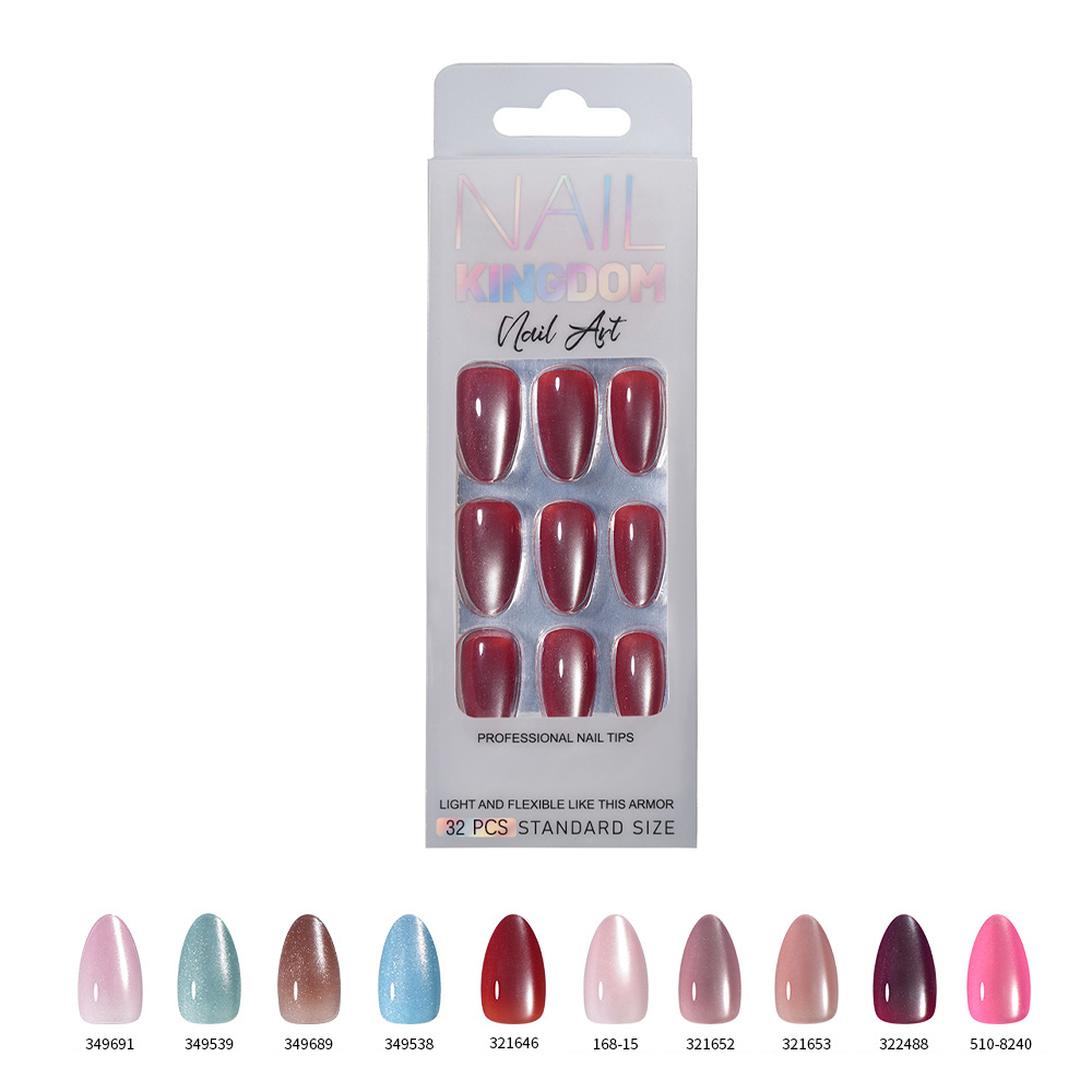 VITAGWX 32 Uñas Postizas Adhes - Nail Art Gliter reseña y precio