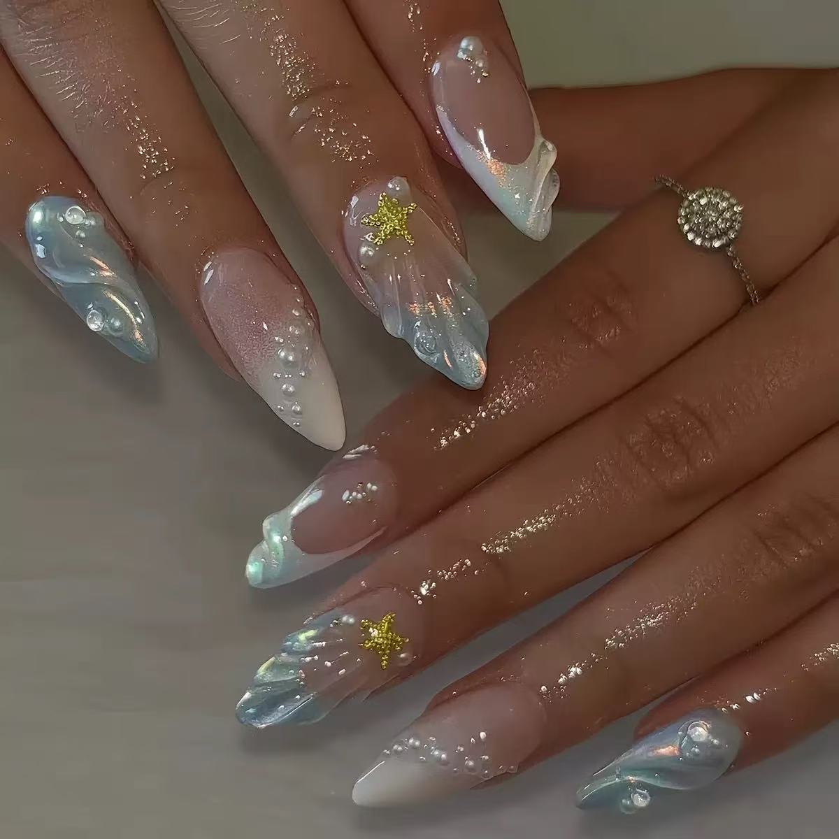 24 Uñas Postizas Cortas Ovalad - Nail Art Oval reseña y precio
