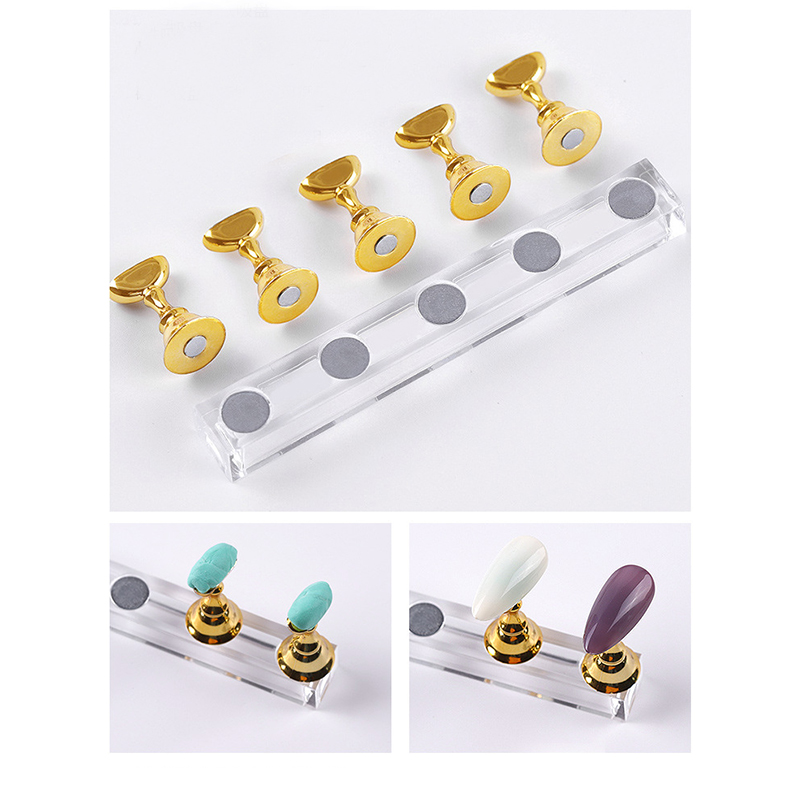 5/30 unids/set soporte magnéti - Nail Art Viral reseña y precio