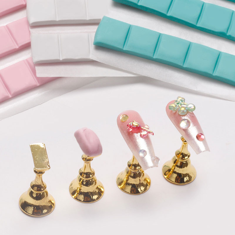 1 paquete de pegamento adhesiv - Nail Art Viral reseña y precio