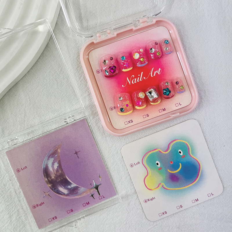 50 Uds 6,5x6,5 cm 8x8cm tarjet - Nail Art Viral reseña y precio