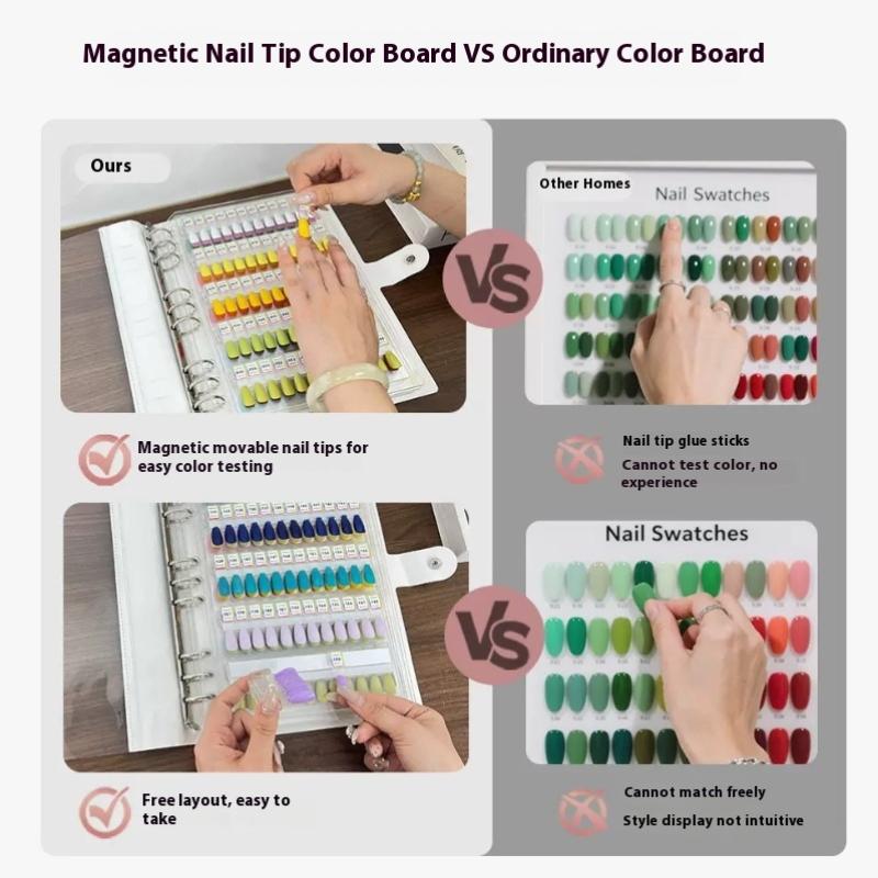 Libro de Muestras de Uñas Magn - Nail Art Viral reseña y precio