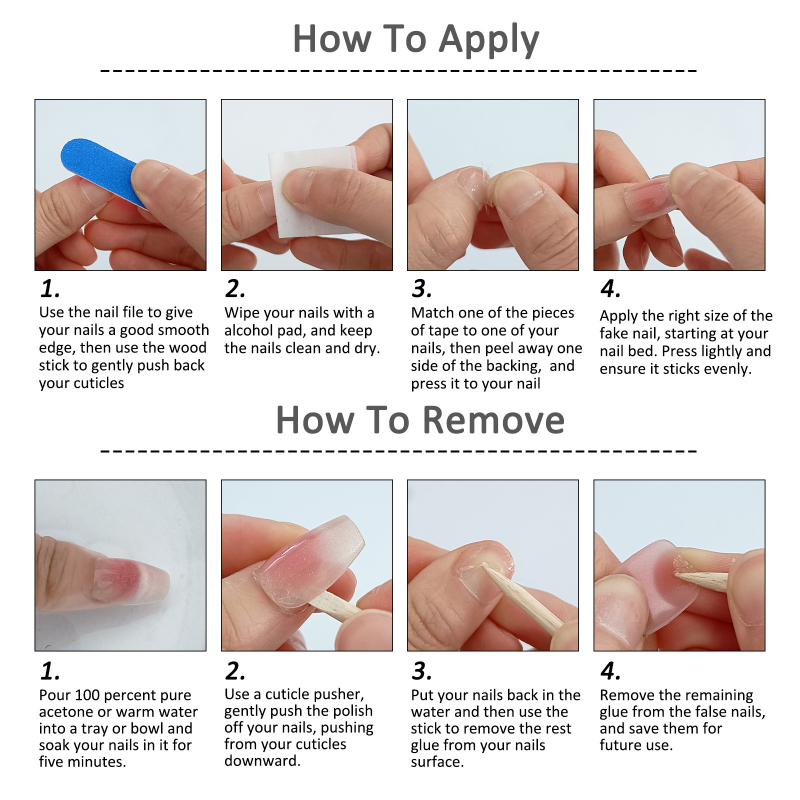 10 Uds. De uñas postizas redon - Nail Art Gliter reseña y precio