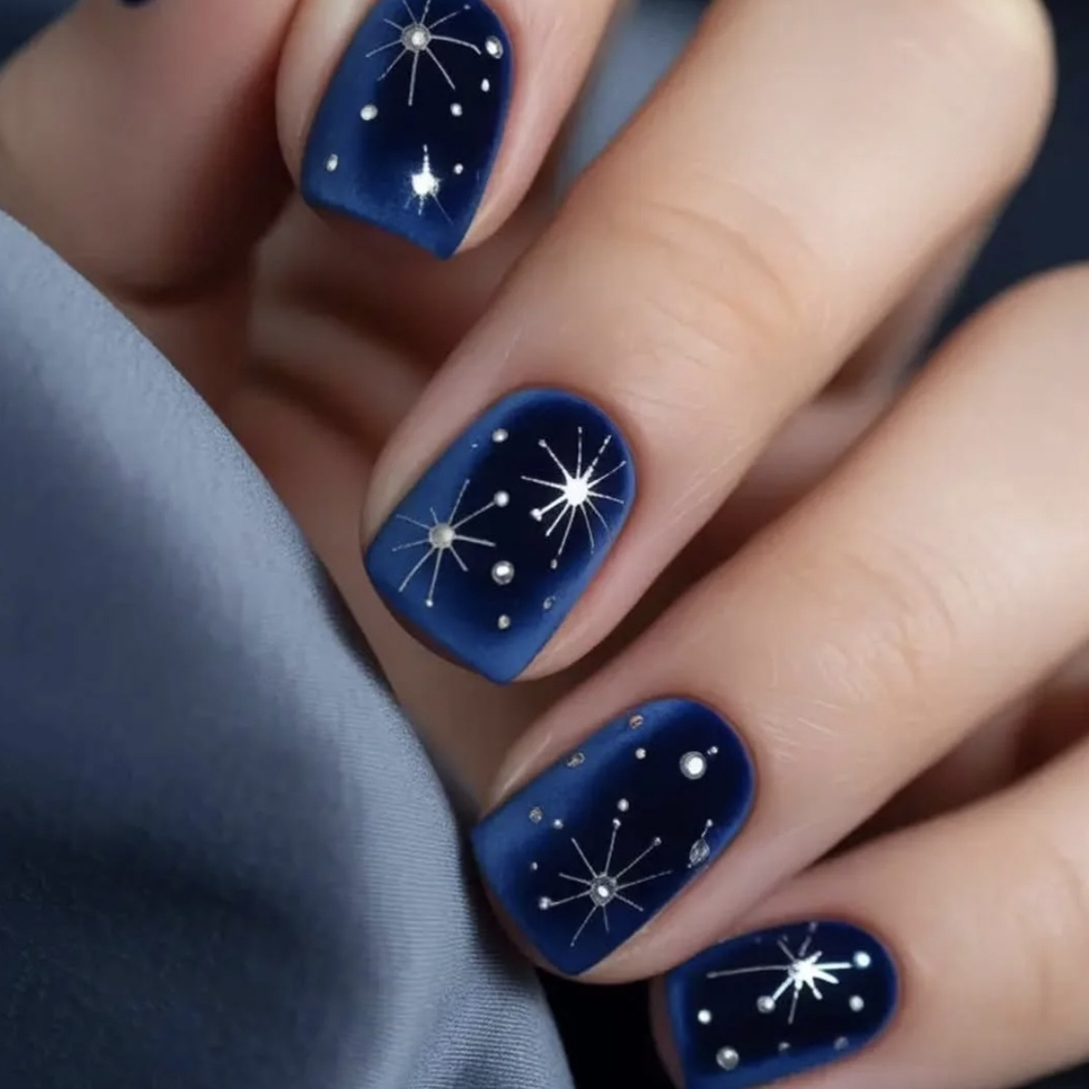 Uñas postizas cortas y mediana - Nail Art Maroon reseña y precio
