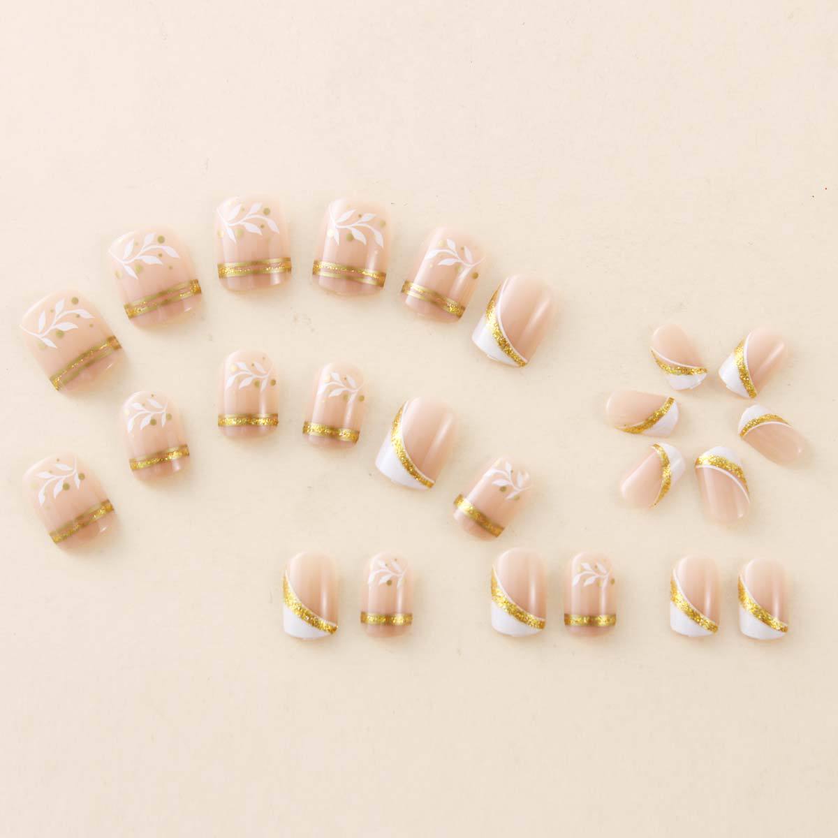 Uñas postizas cortas y mediana - Nail Art Gliter reseña y precio