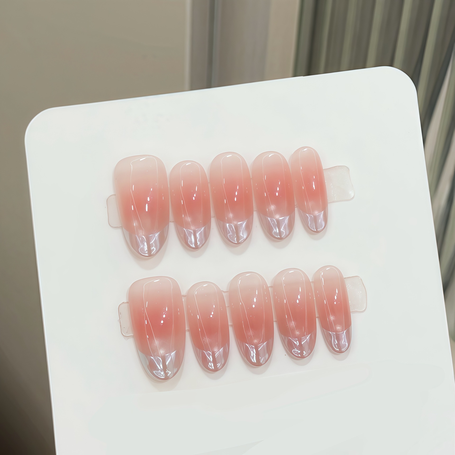 10 Uñas Postizas Ovaladas Hech - Nail Art Oval reseña y precio