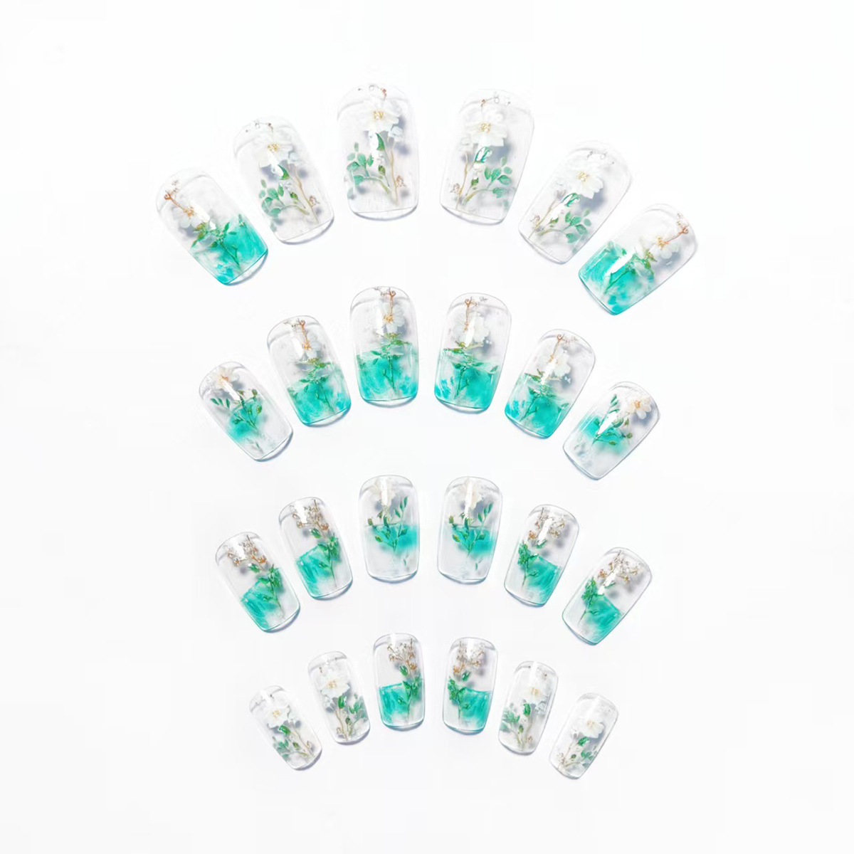 Uñas postizas medianas para mu - Nail Art Aesthetic reseña y precio