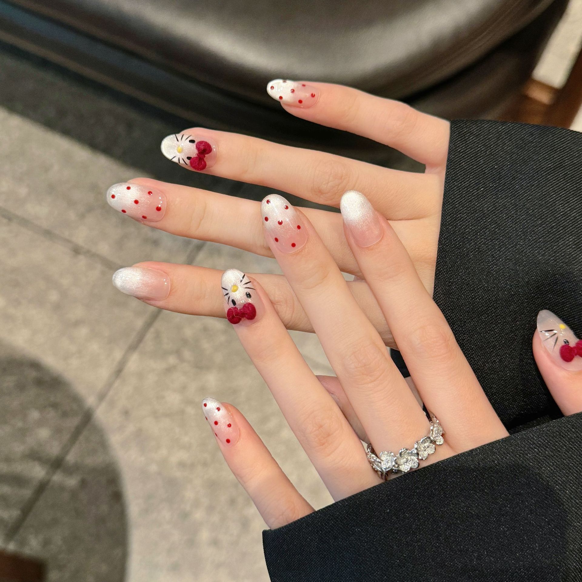 10 Uñas Postizas Ovaladas Hech - Nail Art Oval reseña y precio