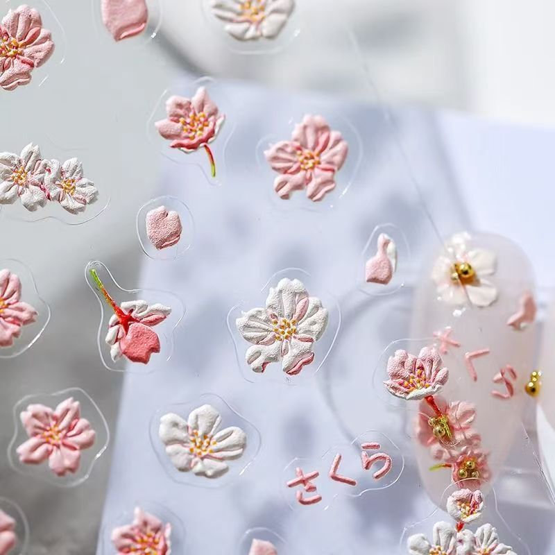 Pegatinas Virales Florales de  - Nail Art Viral reseña y precio