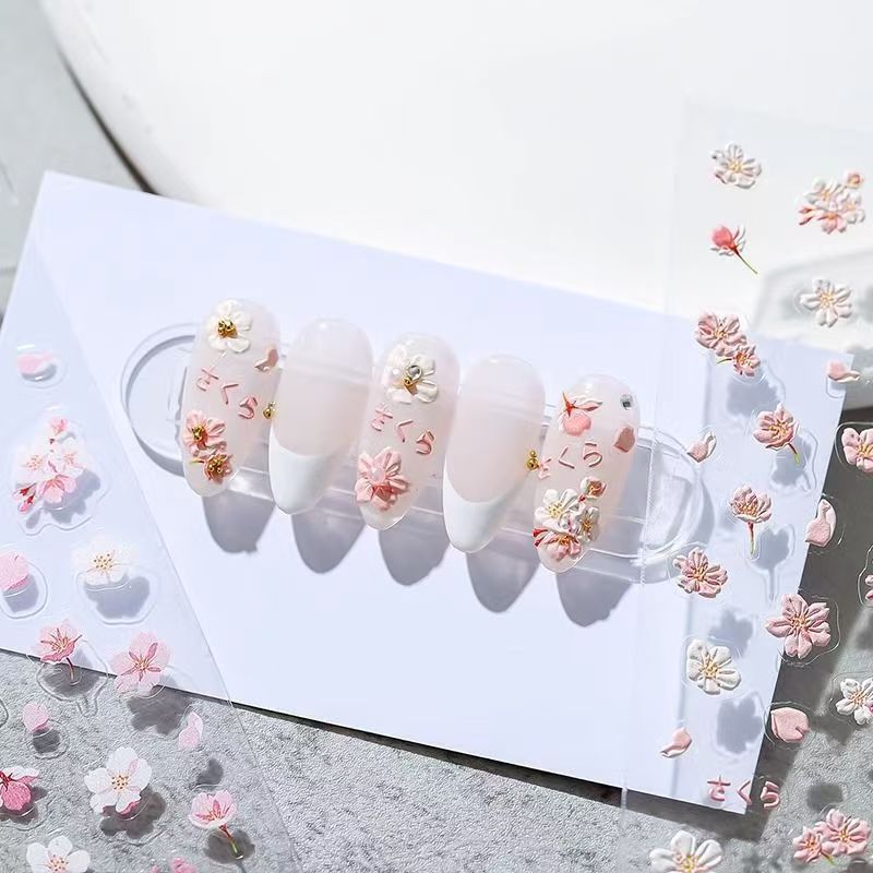 Pegatinas Virales Florales de  - Nail Art Viral reseña y precio