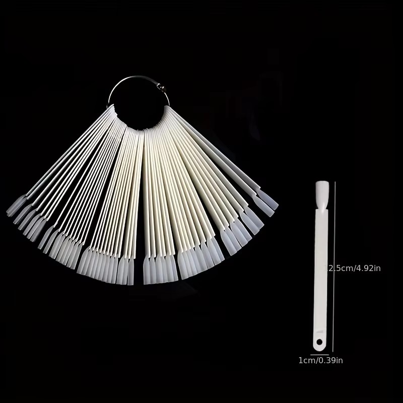 50 palos de muestra de uñas co - Nail Art Viral reseña y precio