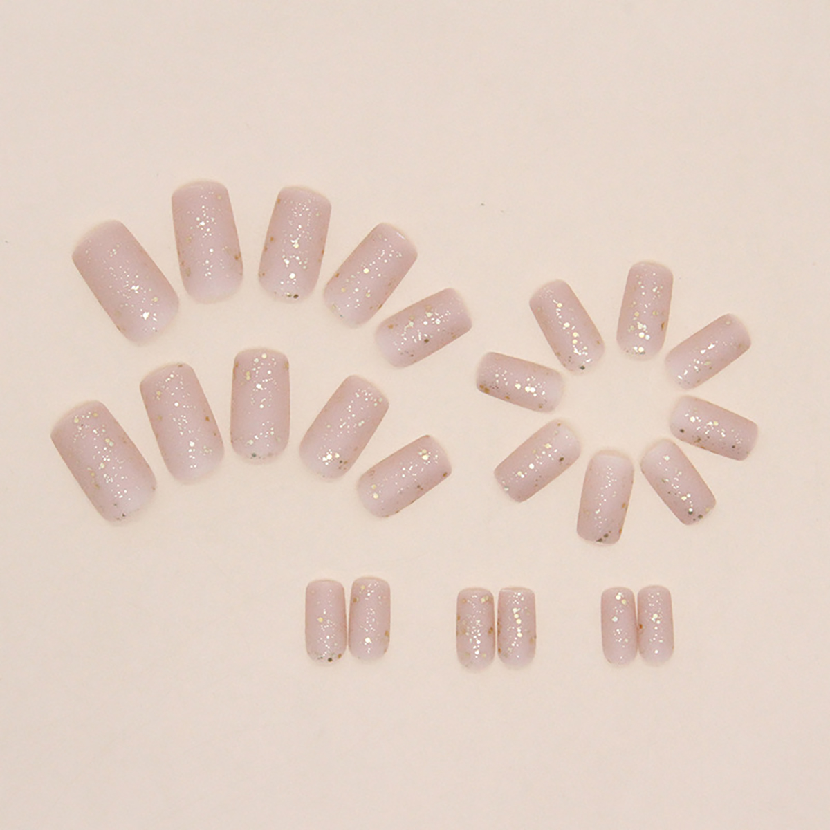 24 piezas de fragmentos de tex - Nail Art Gliter reseña y precio